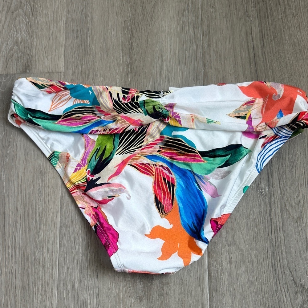 La Blanca Colorful floral  Women's Swim Bottom size 4 - Picture 4 of 6